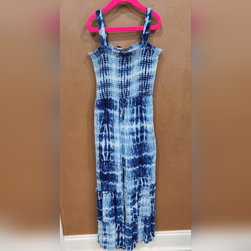 Girl "Rare Editions" tye dye romper jumpsuit. Wide leg size 16